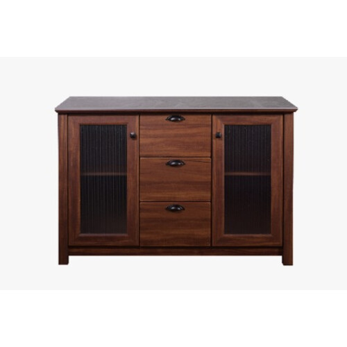 KSB-ODELIA-BRWT KITCHEN CABINET-BROWN TEAK